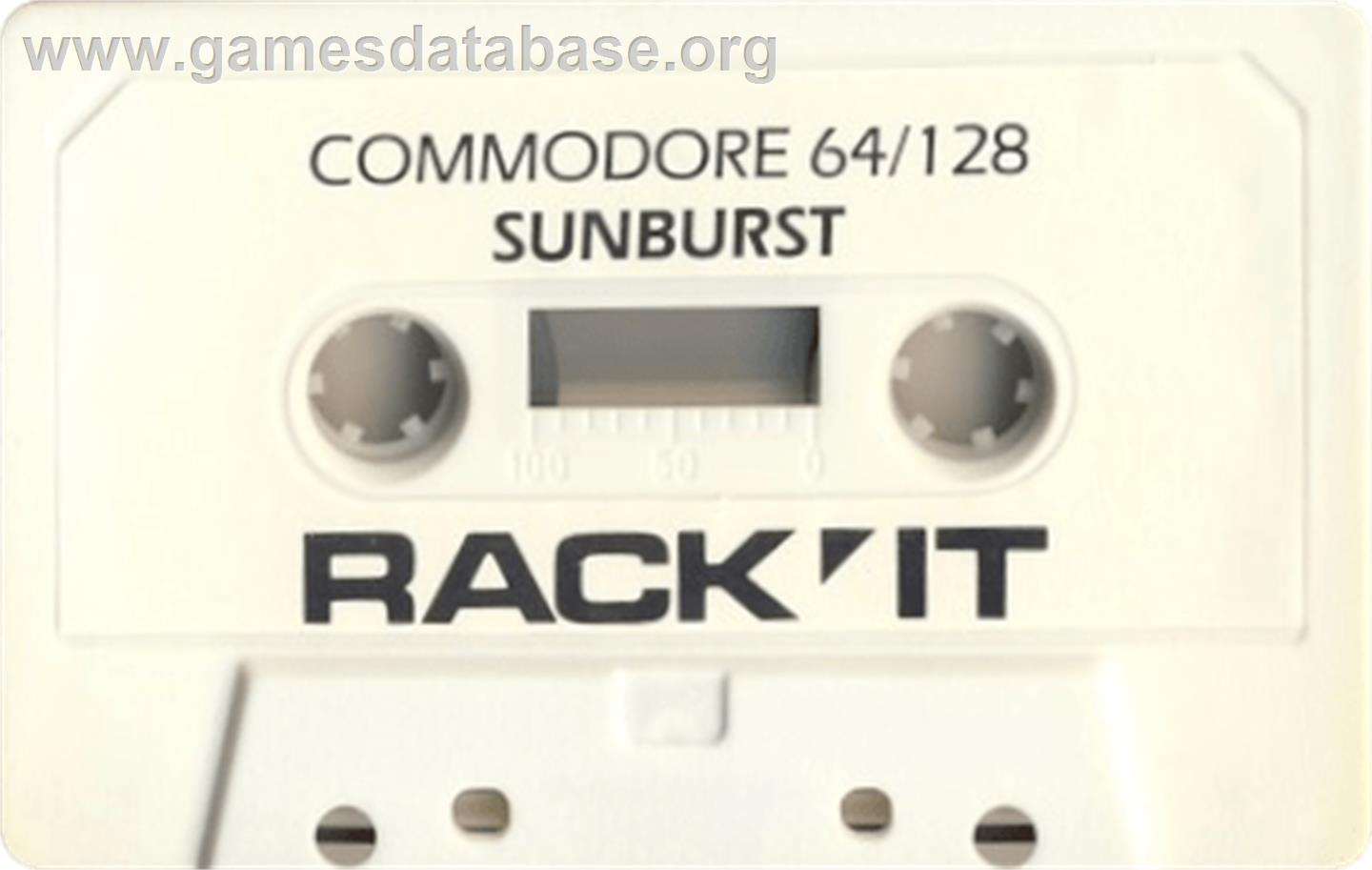 Sunburst - Commodore 64 - Artwork - Cartridge