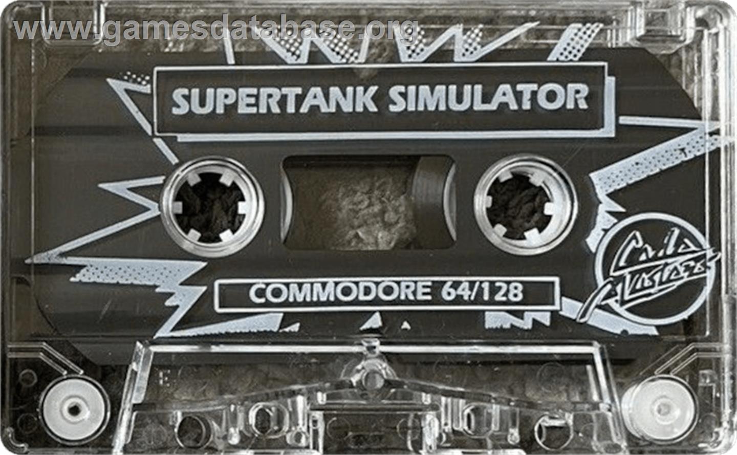 Super-tank - Commodore 64 - Artwork - Cartridge