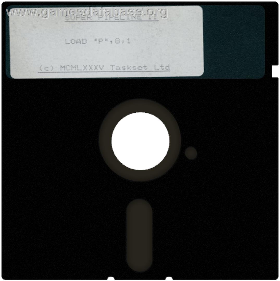 Super Pipeline II - Commodore 64 - Artwork - Cartridge