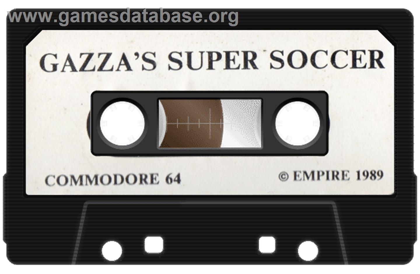 Super Soccer (Imagine) - Commodore 64 - Artwork - Cartridge