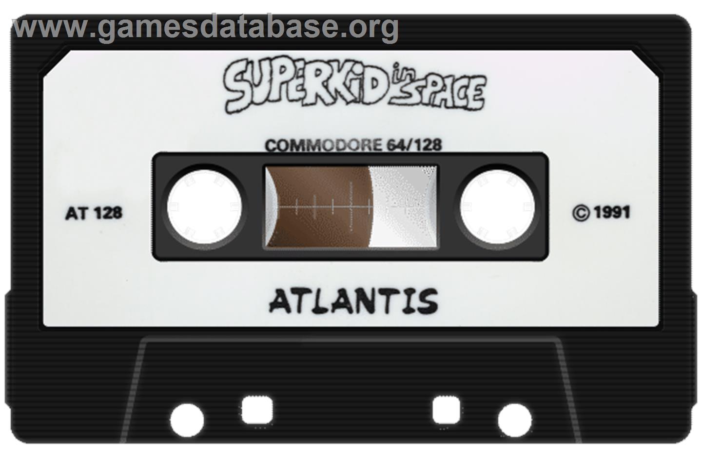 Superkid In Space - Commodore 64 - Artwork - Cartridge