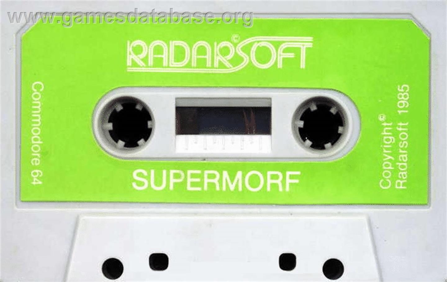 Supermorf - Commodore 64 - Artwork - Cartridge