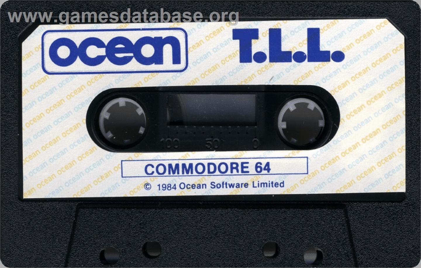 TLL: Tornado Low Level - Commodore 64 - Artwork - Cartridge