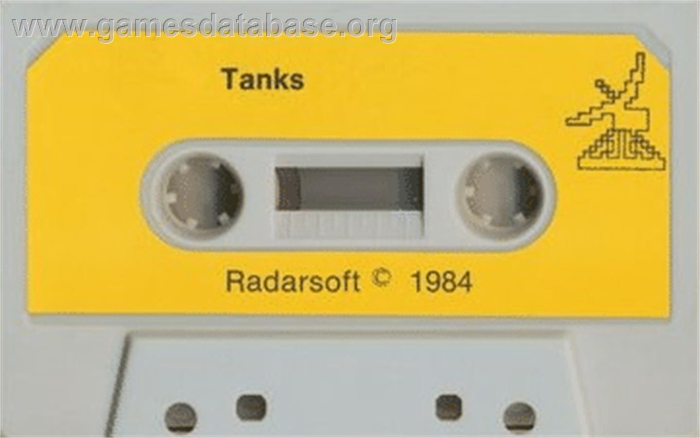 Tanks (CP Verlag) - Commodore 64 - Artwork - Cartridge