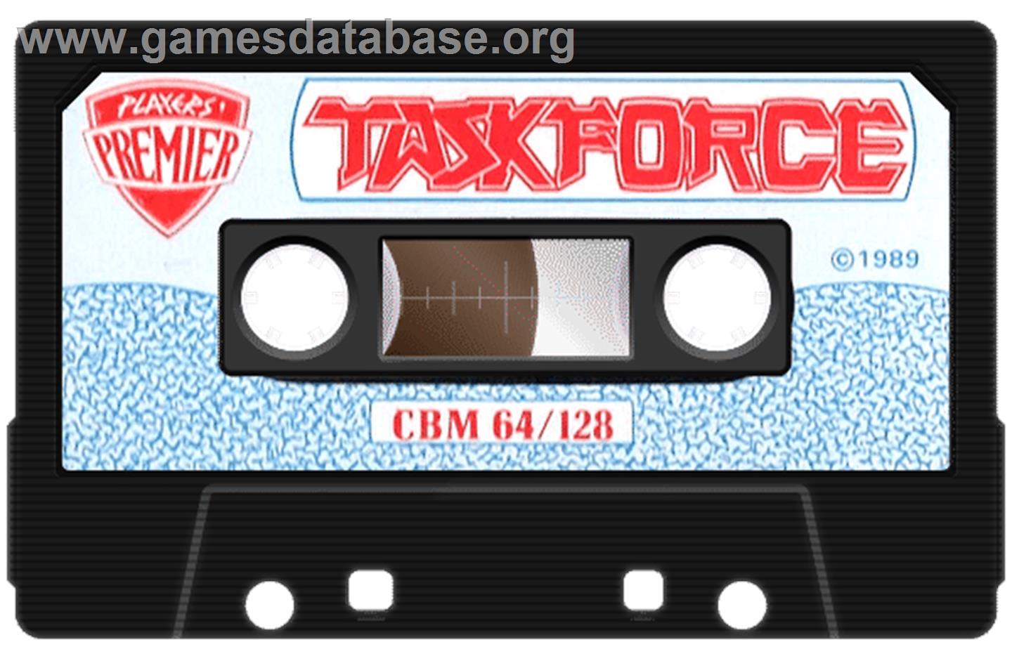 Task Force - Commodore 64 - Artwork - Cartridge