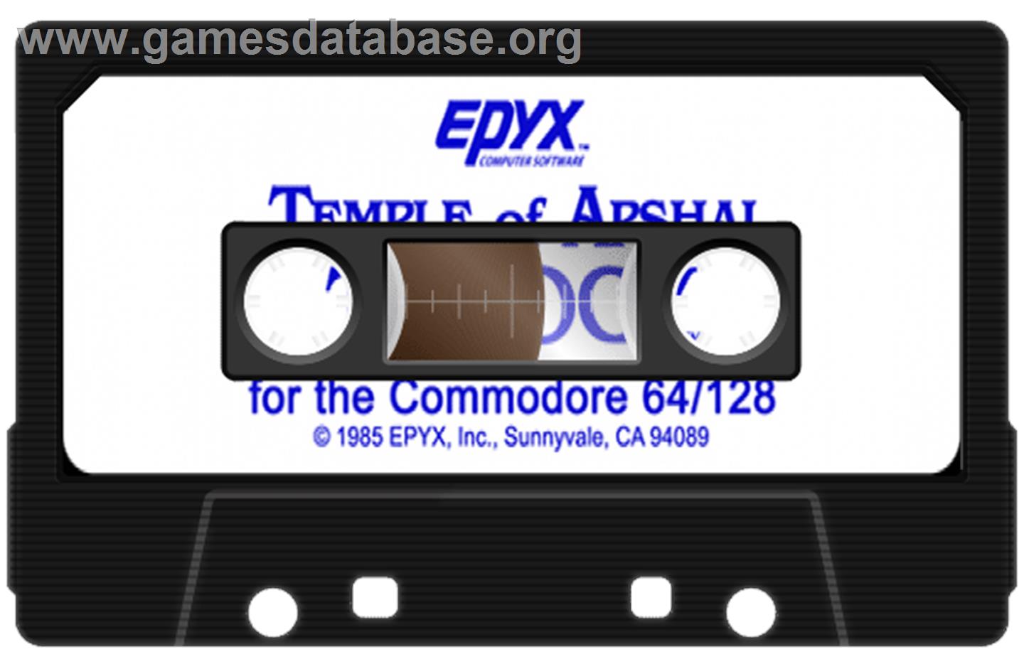 Temple of Apshai Trilogy - Commodore 64 - Artwork - Cartridge