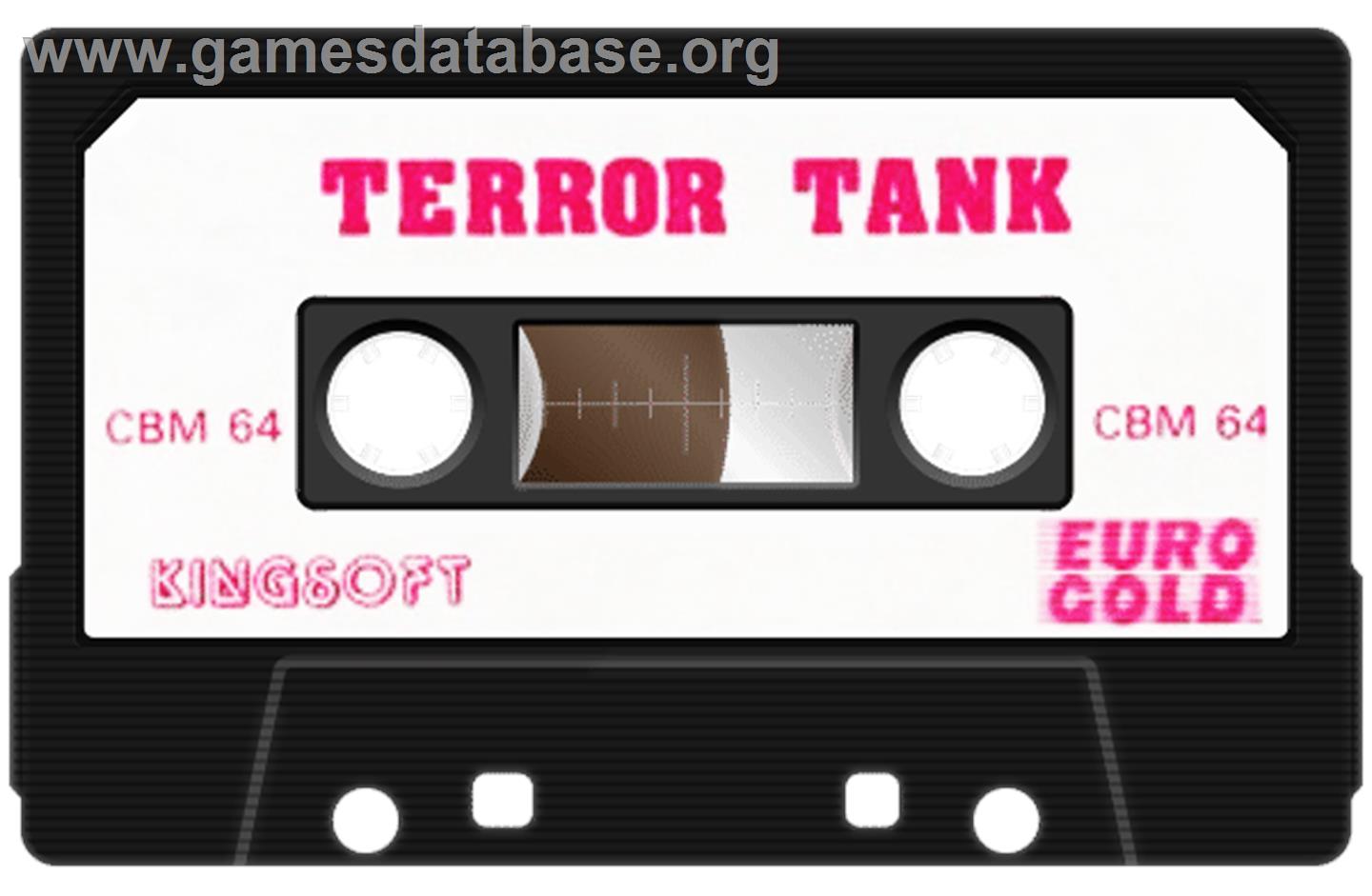 Terror Tank - Commodore 64 - Artwork - Cartridge