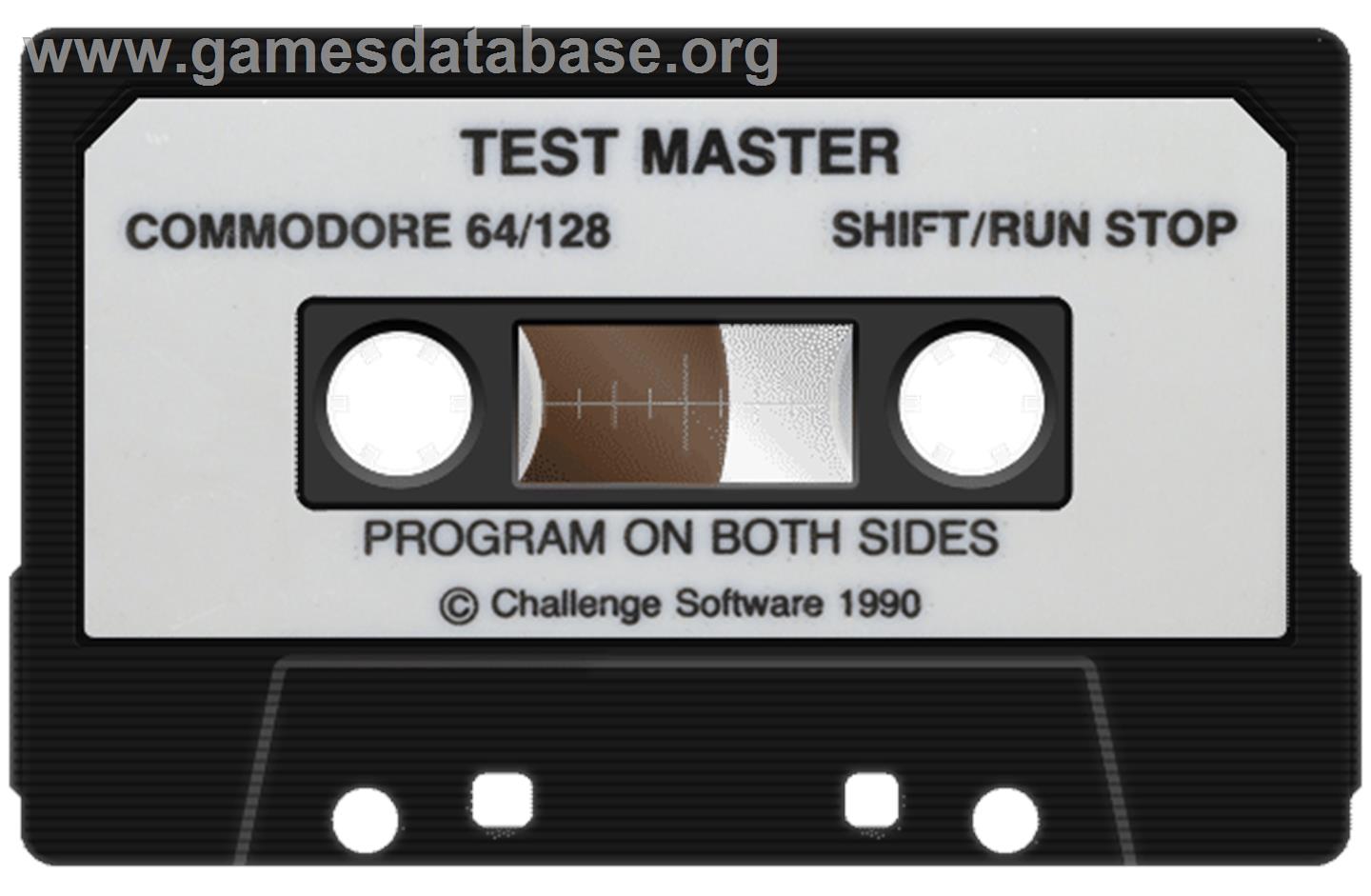 Test Master - Commodore 64 - Artwork - Cartridge