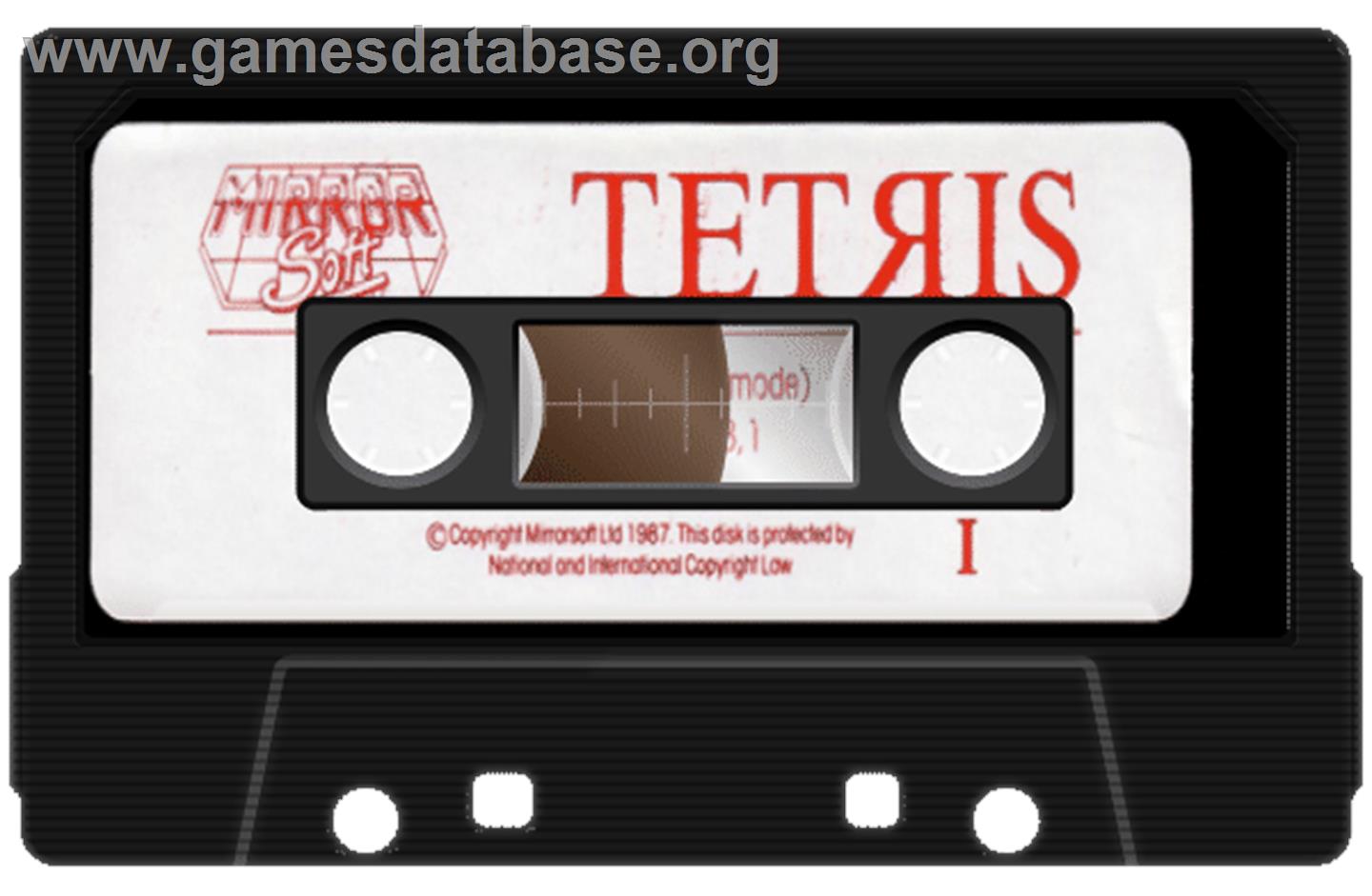 Tetris (Barfly) - Commodore 64 - Artwork - Cartridge