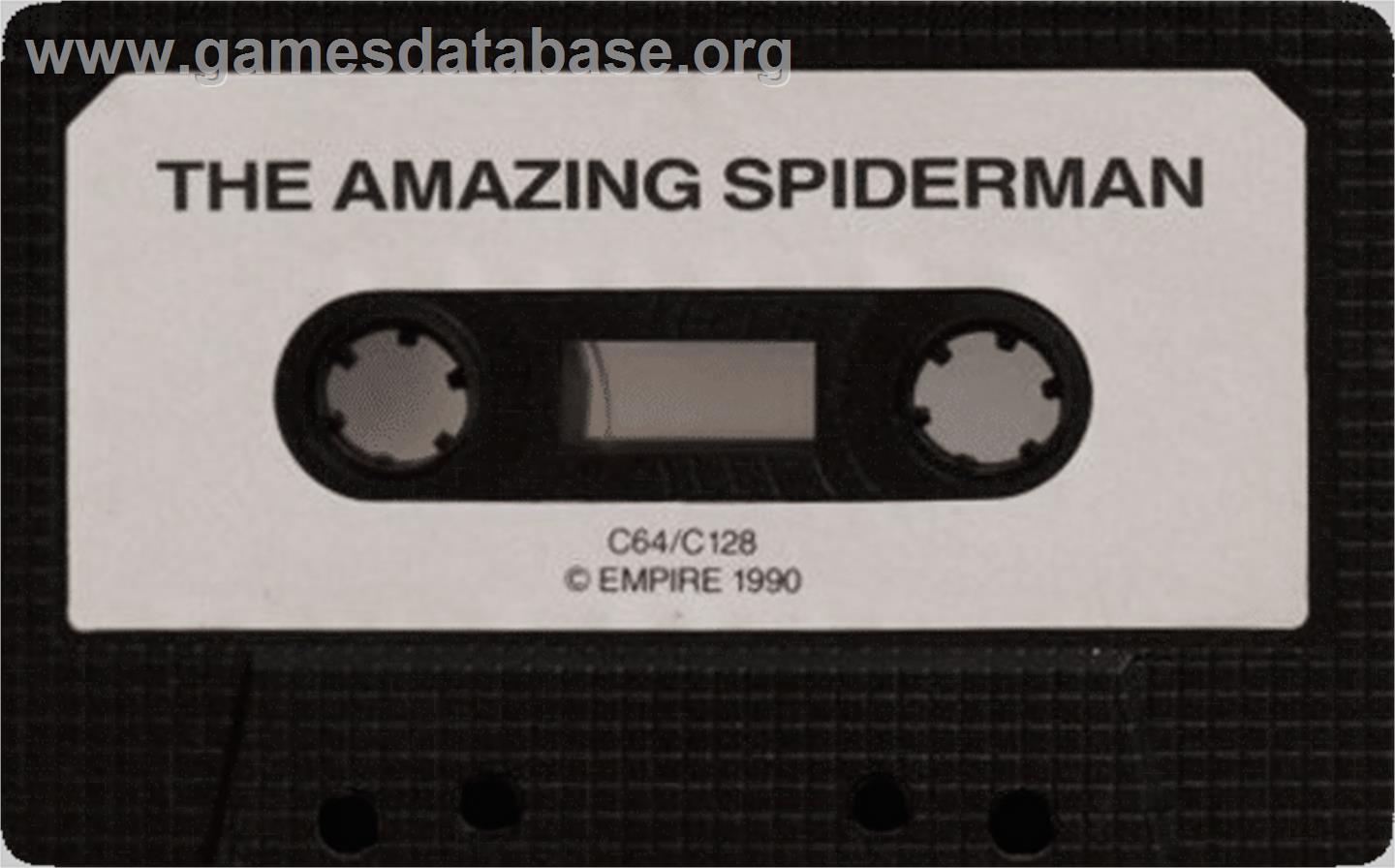 The Amazing Spider-Man - Commodore 64 - Artwork - Cartridge