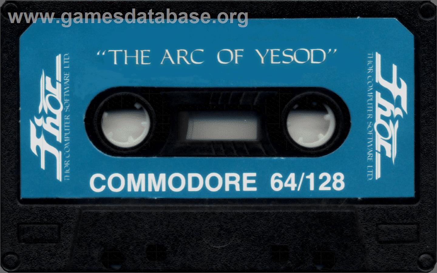 The Arc of Yesod - Commodore 64 - Artwork - Cartridge
