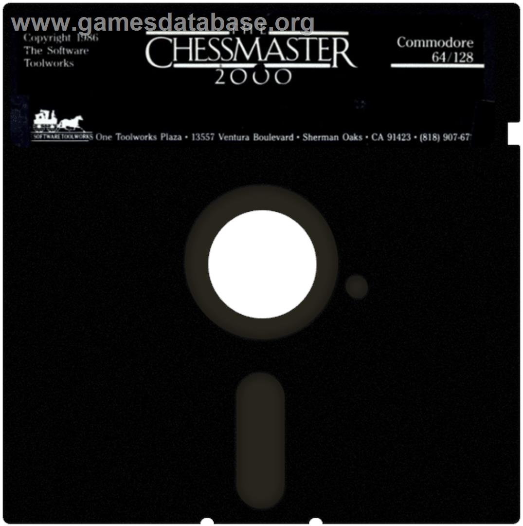 The Chessmaster 2000 - Commodore 64 - Artwork - Cartridge