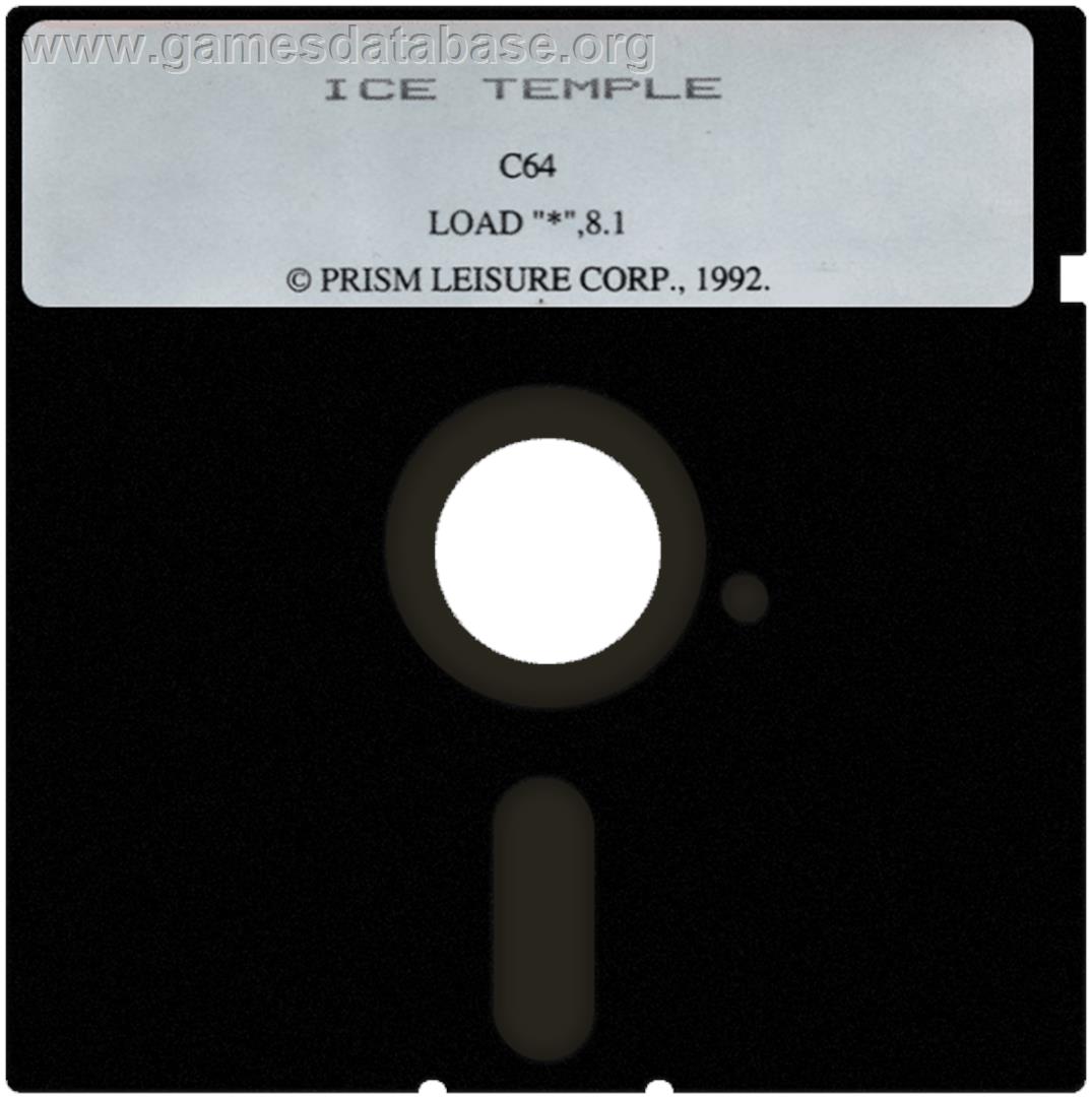 The Ice Temple - Commodore 64 - Artwork - Cartridge