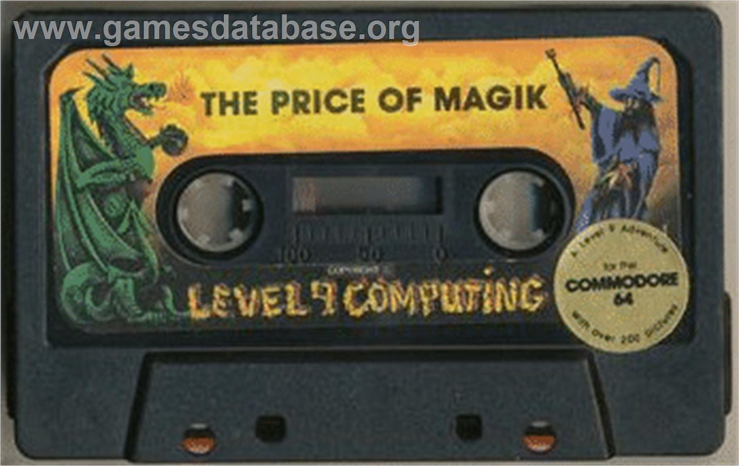 The Price of Magik - Commodore 64 - Artwork - Cartridge