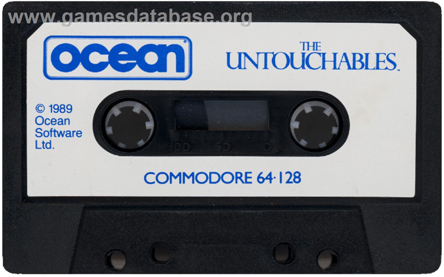 The Untouchables - Commodore 64 - Artwork - Cartridge