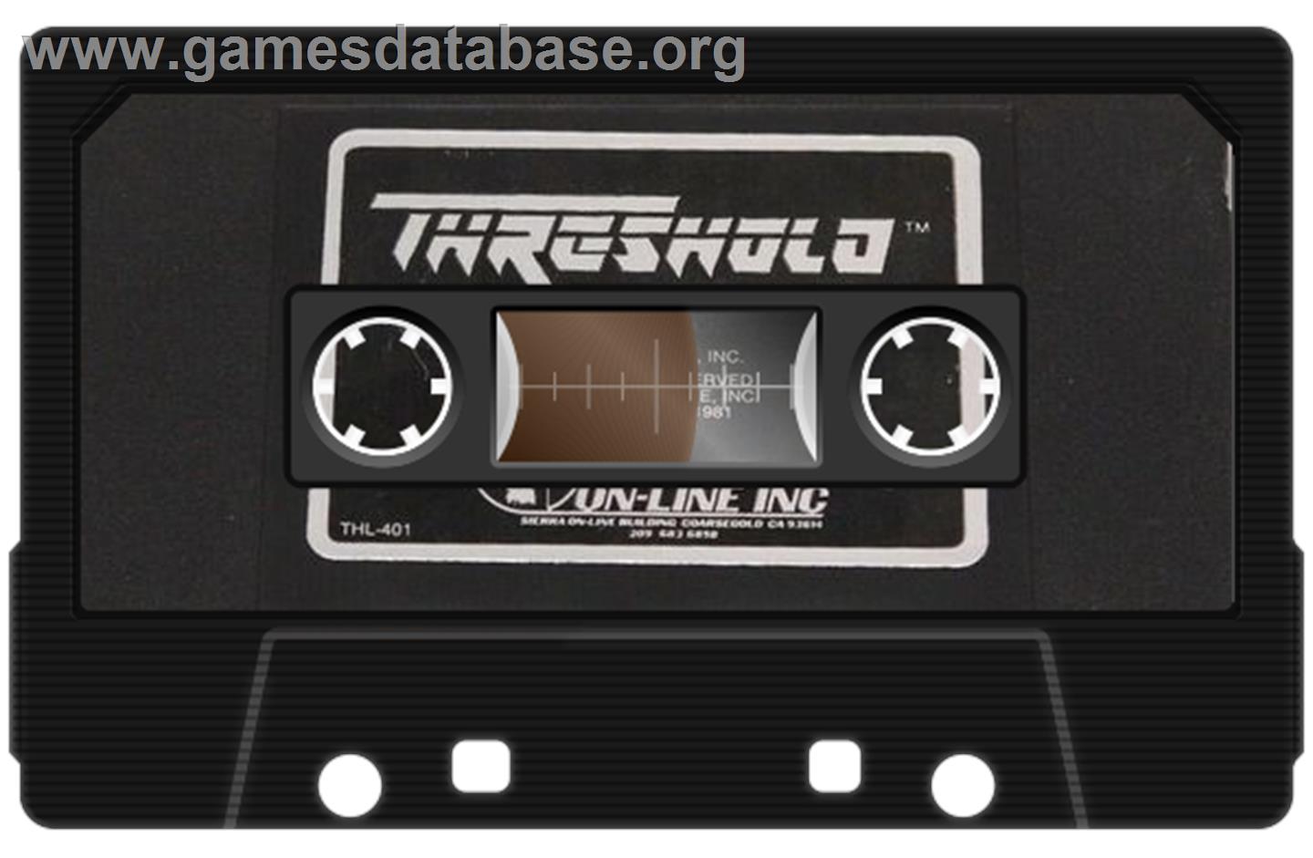 Threshold - Commodore 64 - Artwork - Cartridge