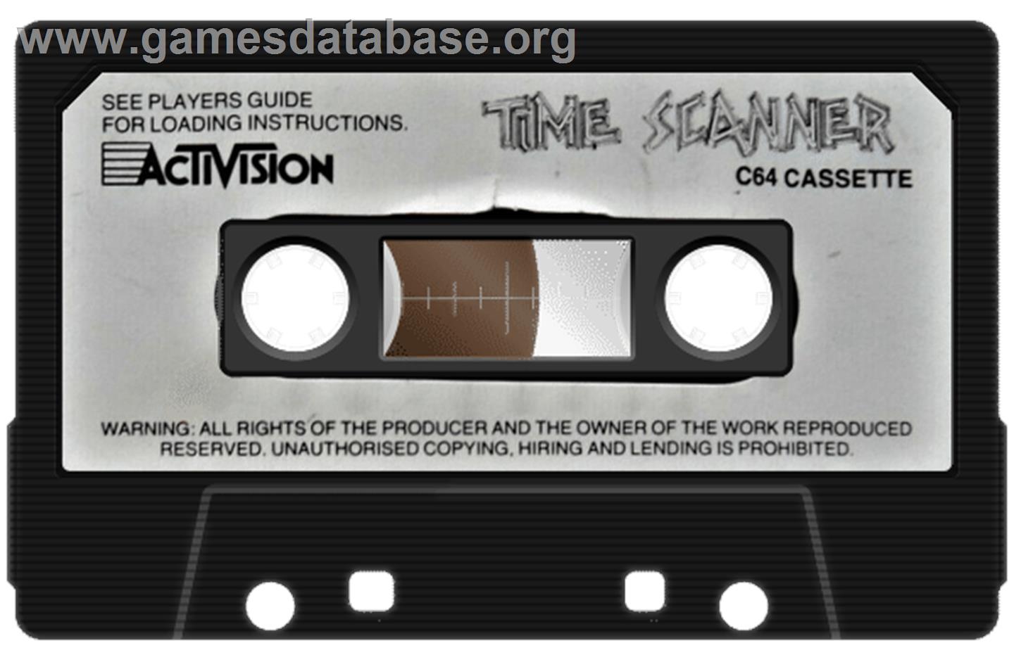 Time Scanner - Commodore 64 - Artwork - Cartridge