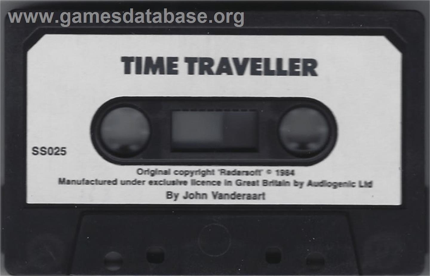 Time Traveller (Audiogenic Software) - Commodore 64 - Artwork - Cartridge