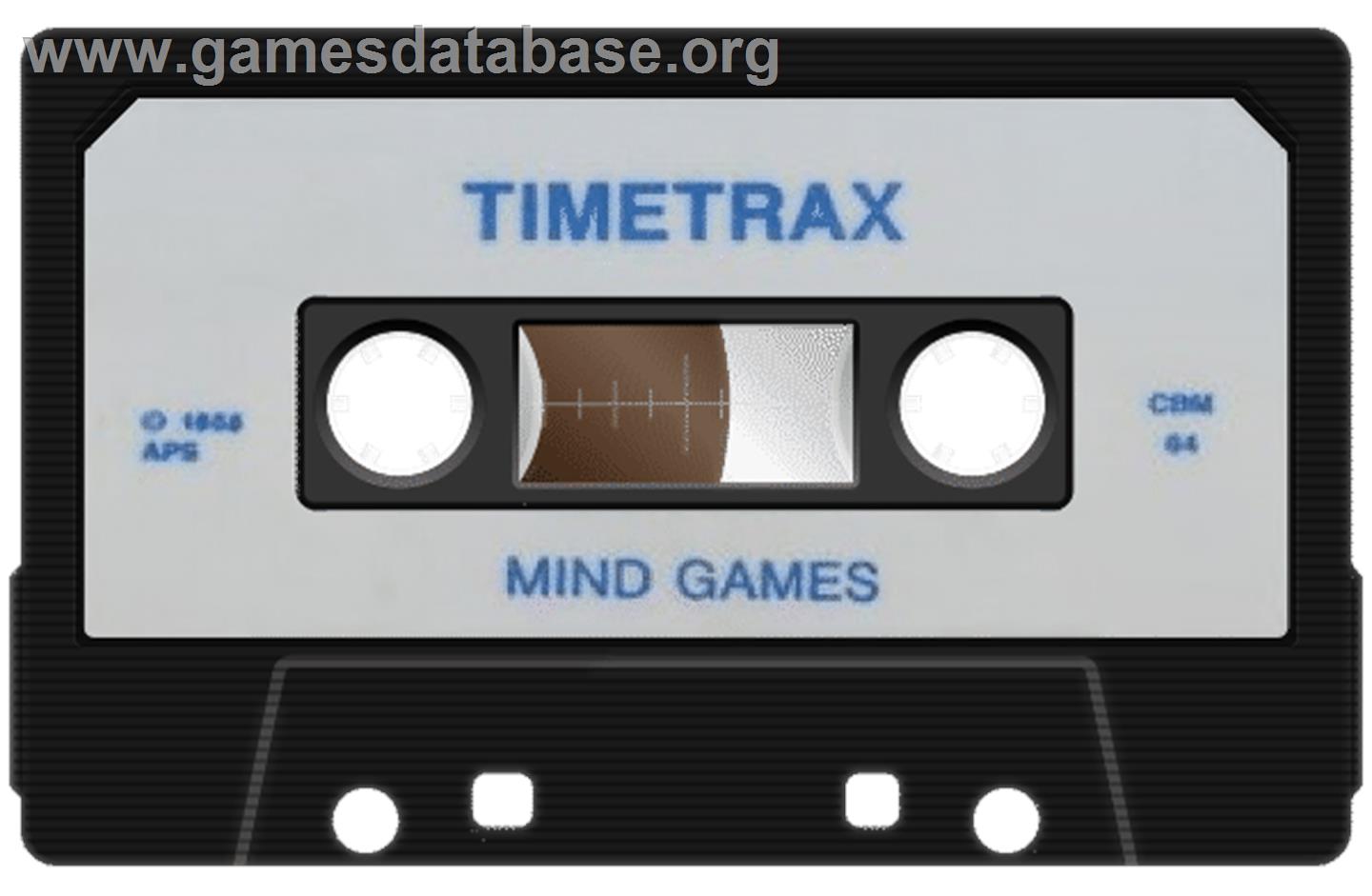 Time Trax - Commodore 64 - Artwork - Cartridge