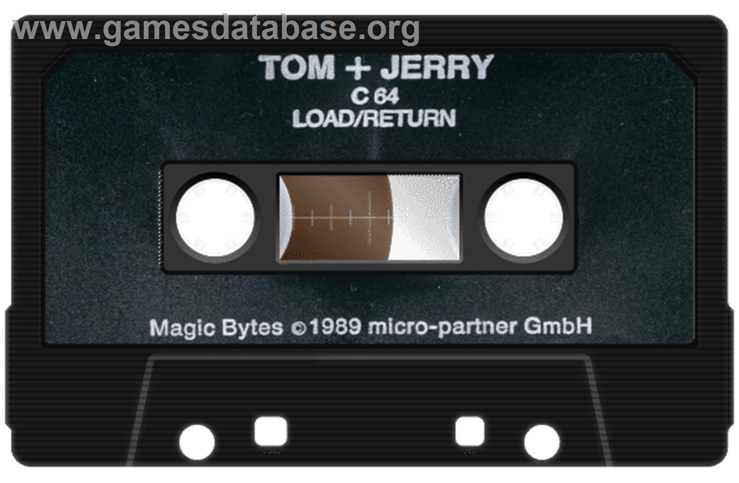 Tom And Jerry - Commodore 64 - Artwork - Cartridge
