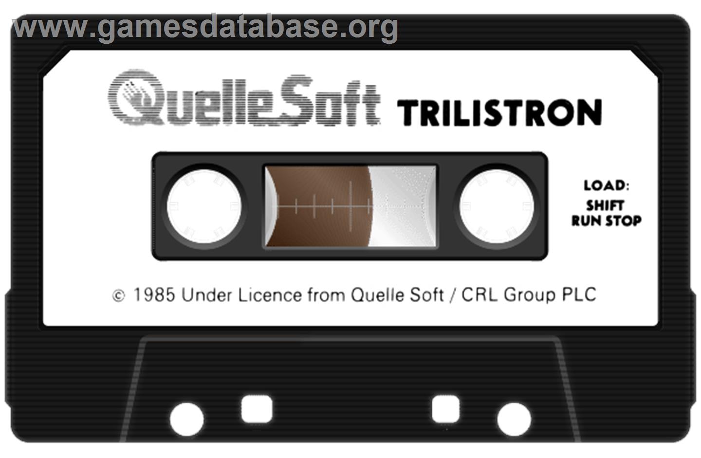 Trilistron - Commodore 64 - Artwork - Cartridge