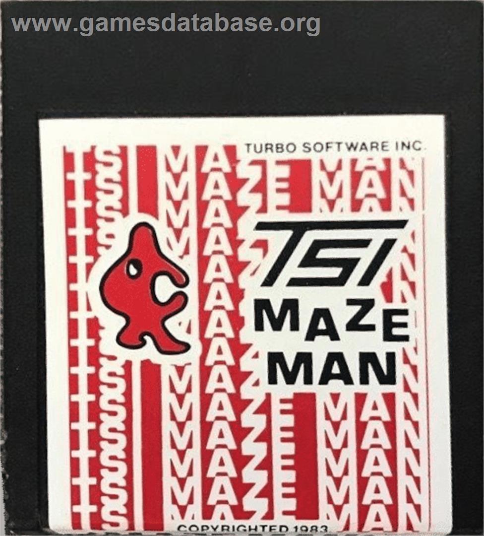 Tsi Maze Man - Commodore 64 - Artwork - Cartridge