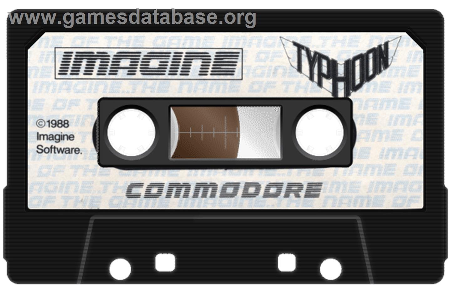 Typhoon - Commodore 64 - Artwork - Cartridge