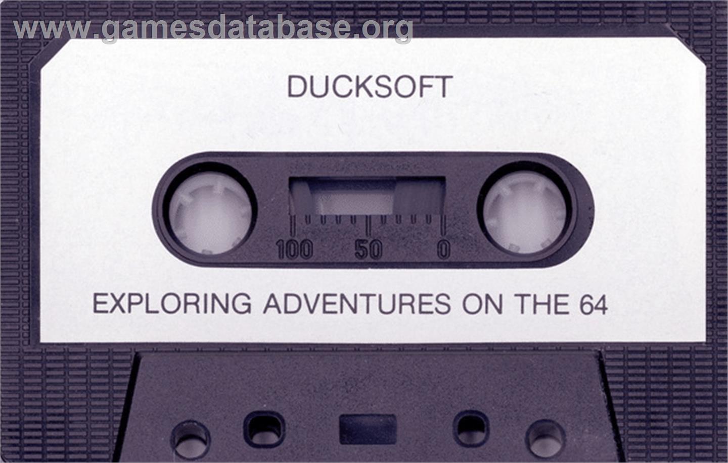 Underground Adventure - Commodore 64 - Artwork - Cartridge
