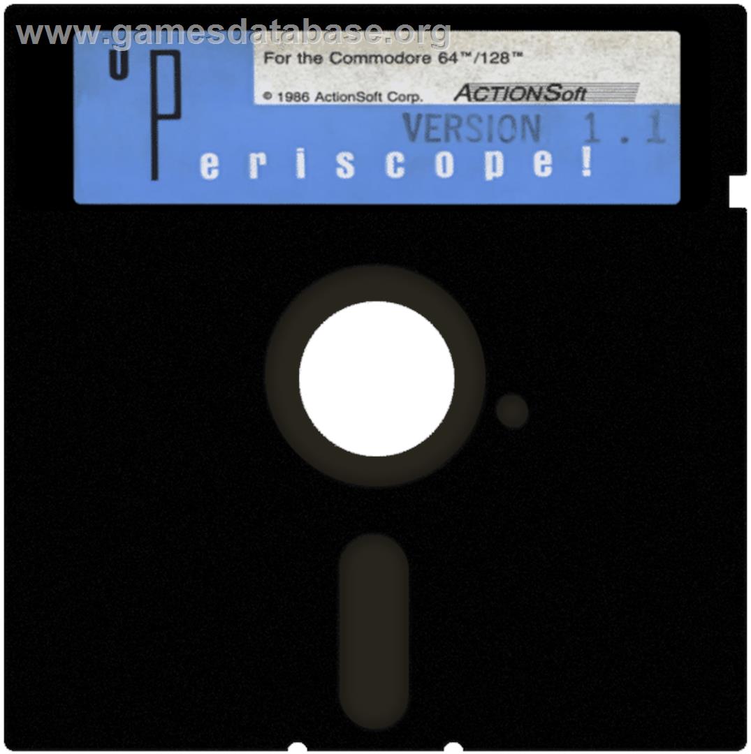 Up Periscope! - Commodore 64 - Artwork - Cartridge