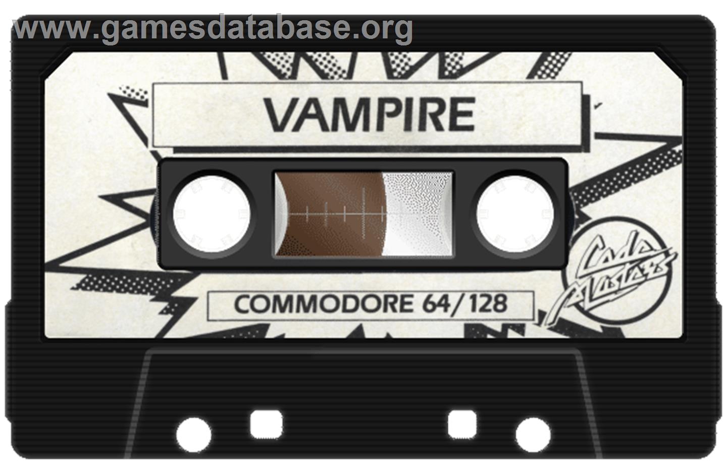 Vampire - Commodore 64 - Artwork - Cartridge