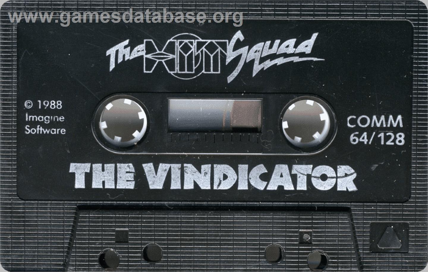 Vindicator, The - Commodore 64 - Artwork - Cartridge