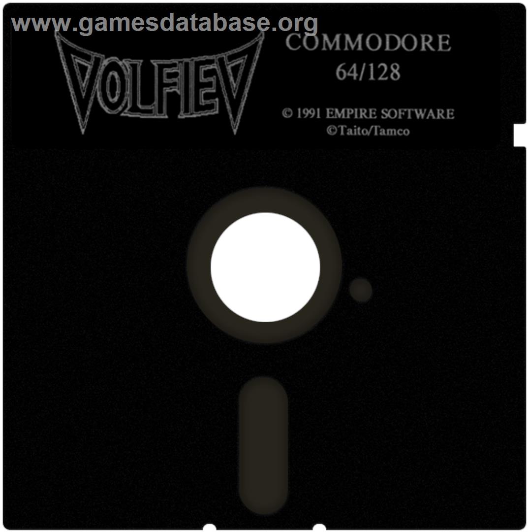 Volfied - Commodore 64 - Artwork - Cartridge