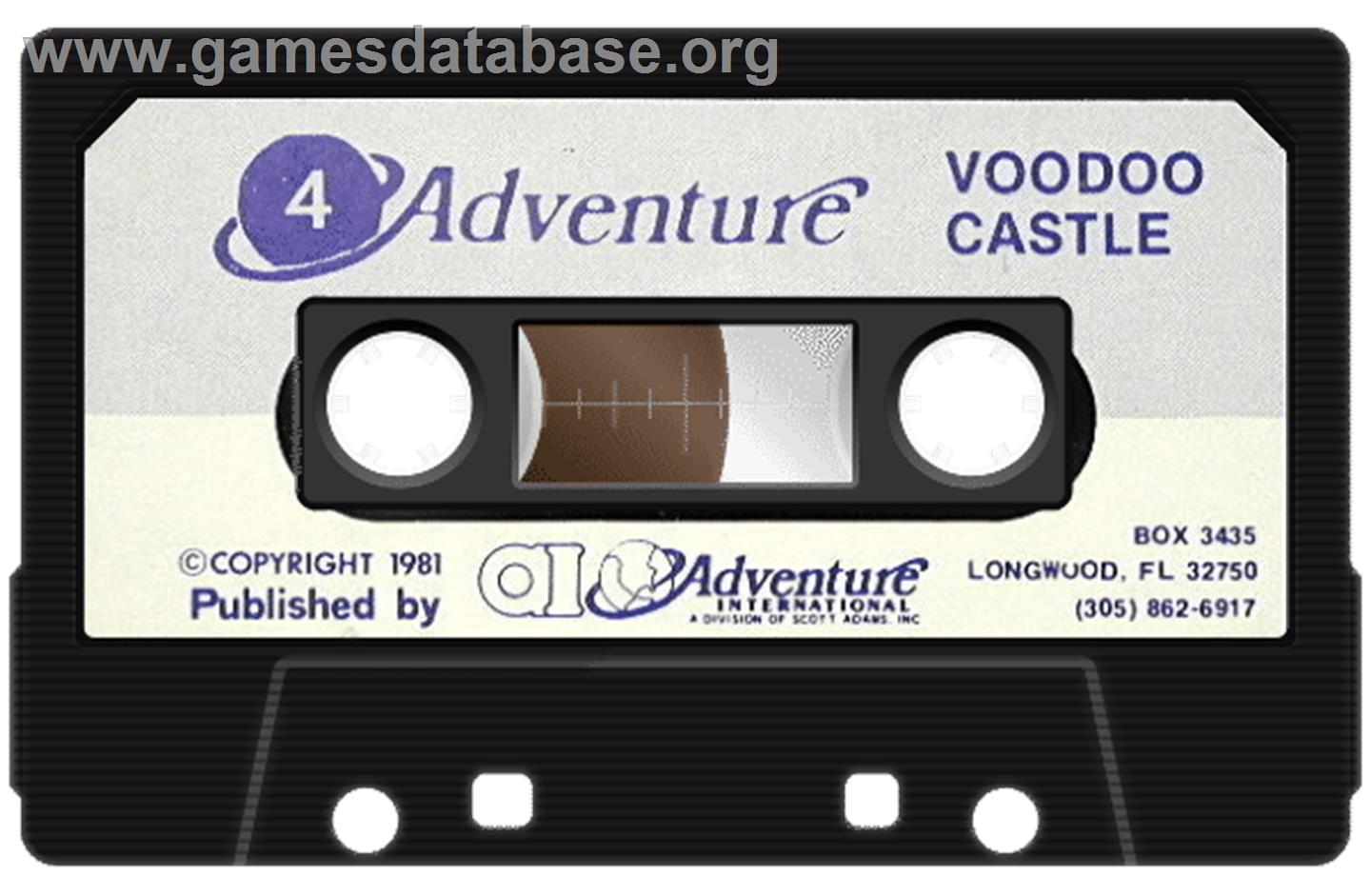 Voodoo Castle - Commodore 64 - Artwork - Cartridge