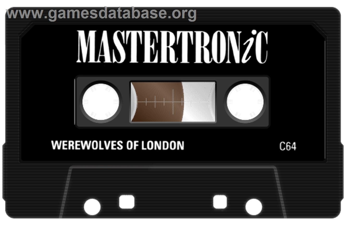 Werewolves of London - Commodore 64 - Artwork - Cartridge