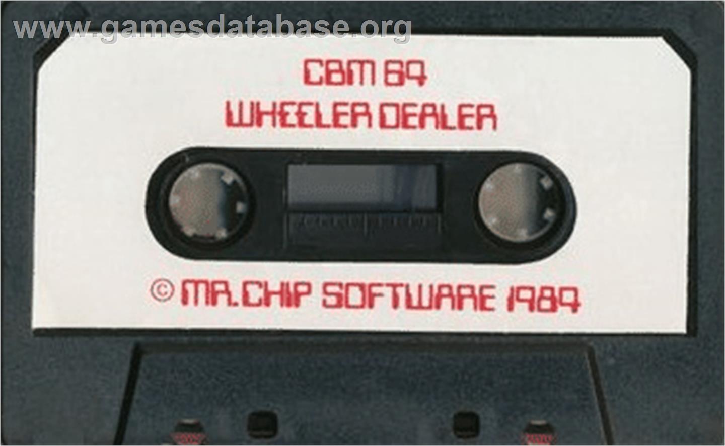 Wheeler Dealer - Commodore 64 - Artwork - Cartridge