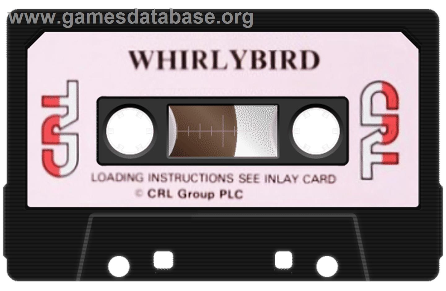 Whirlybird - Commodore 64 - Artwork - Cartridge