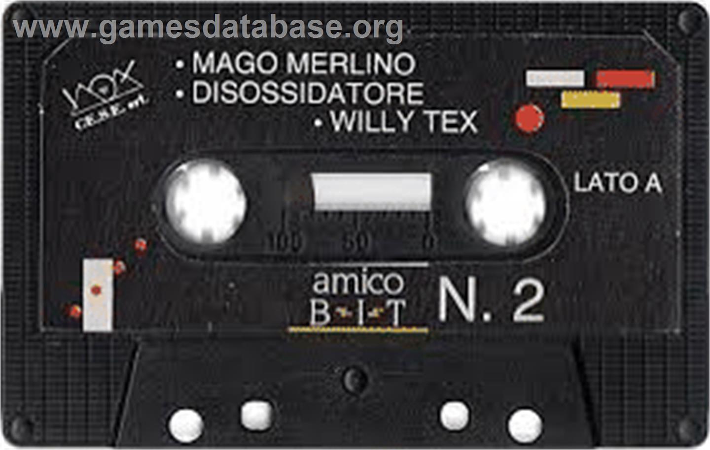 Willy Tex - Commodore 64 - Artwork - Cartridge