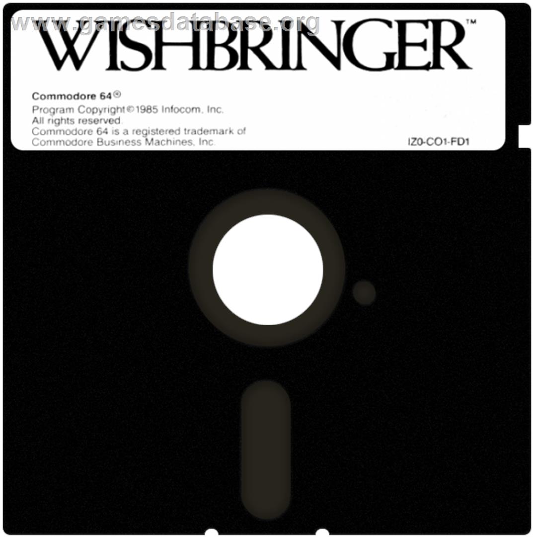 Wishbringer - Commodore 64 - Artwork - Cartridge