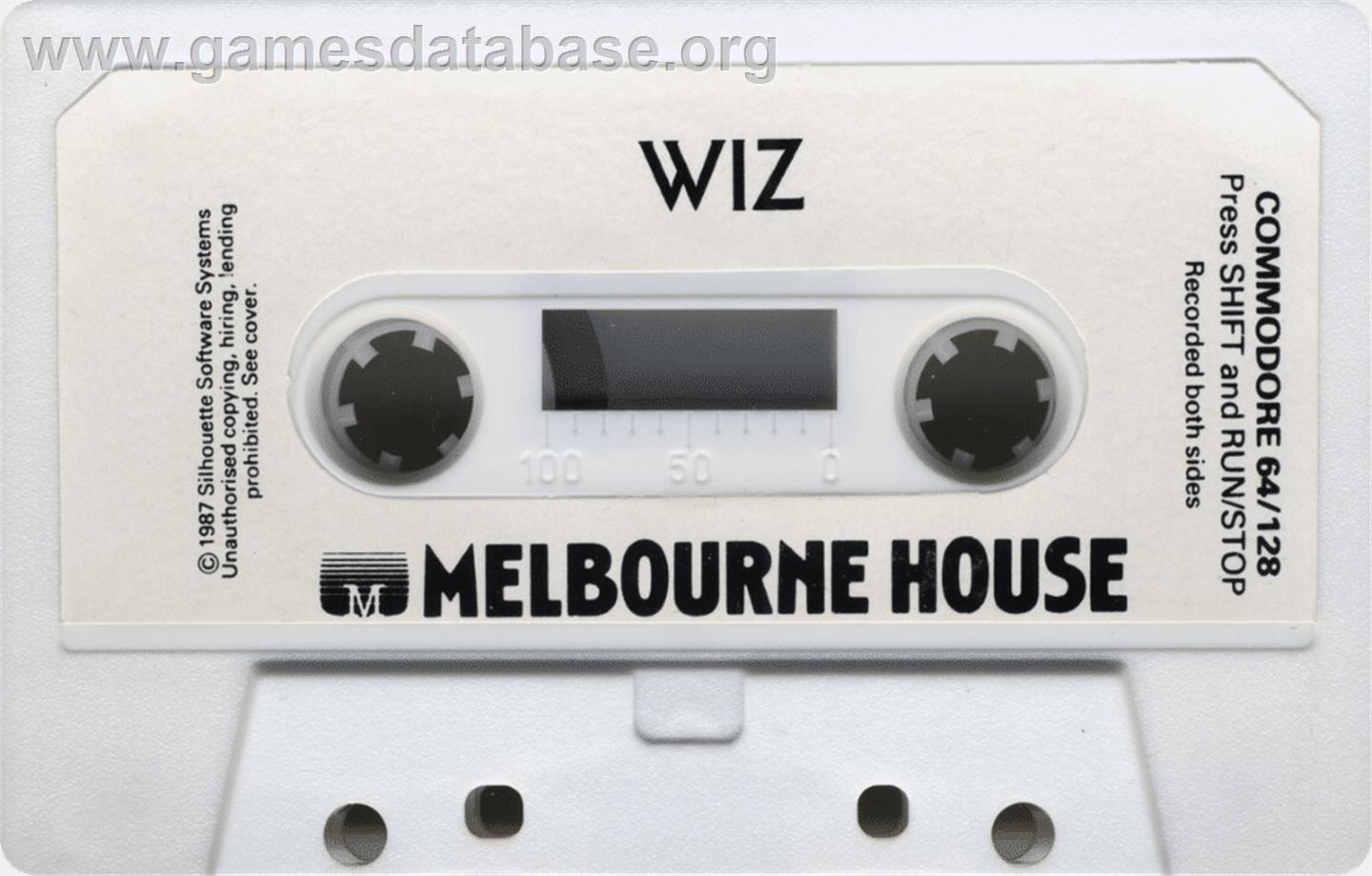 Wiz - Commodore 64 - Artwork - Cartridge