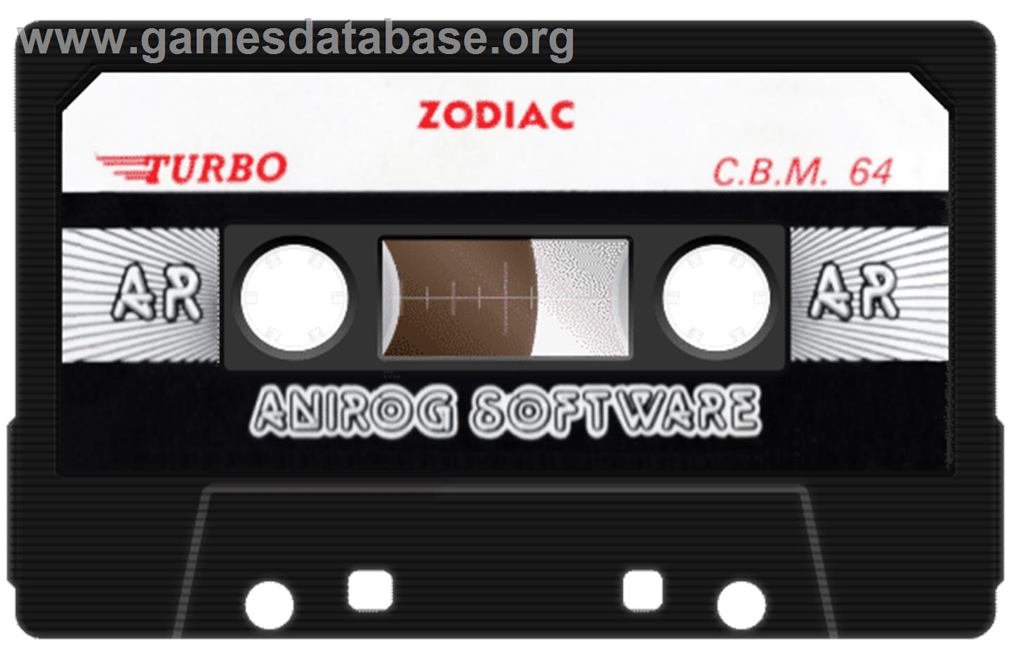 Zodiac (Incentive Software) - Commodore 64 - Artwork - Cartridge