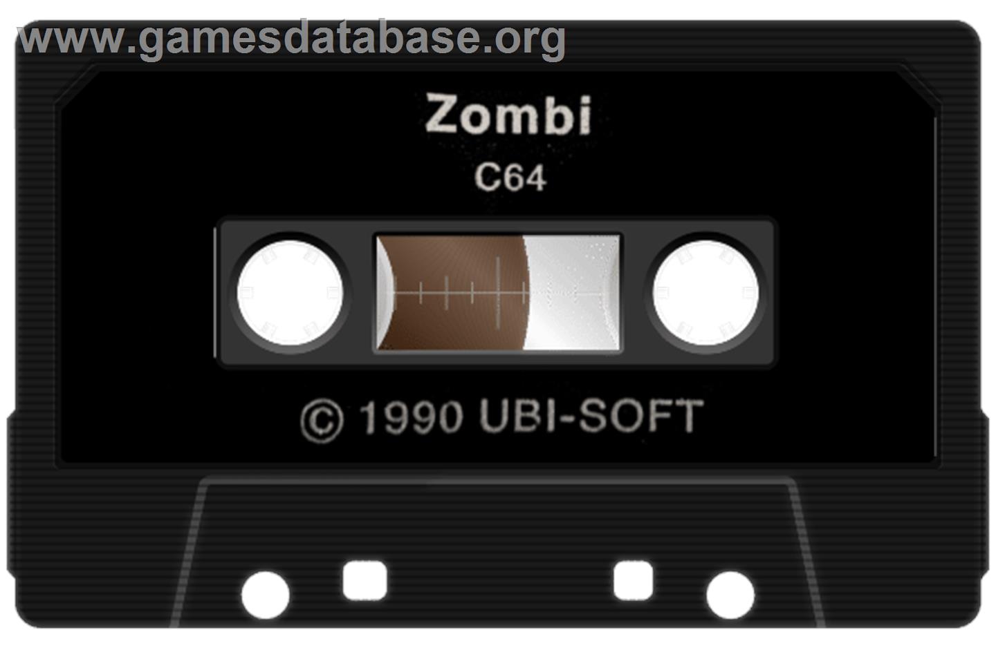 Zombi - Commodore 64 - Artwork - Cartridge