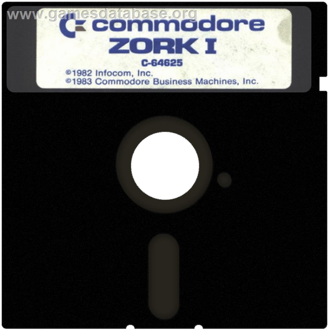 Zork 1 - The Great Underground Empire - Commodore 64 - Artwork - Cartridge