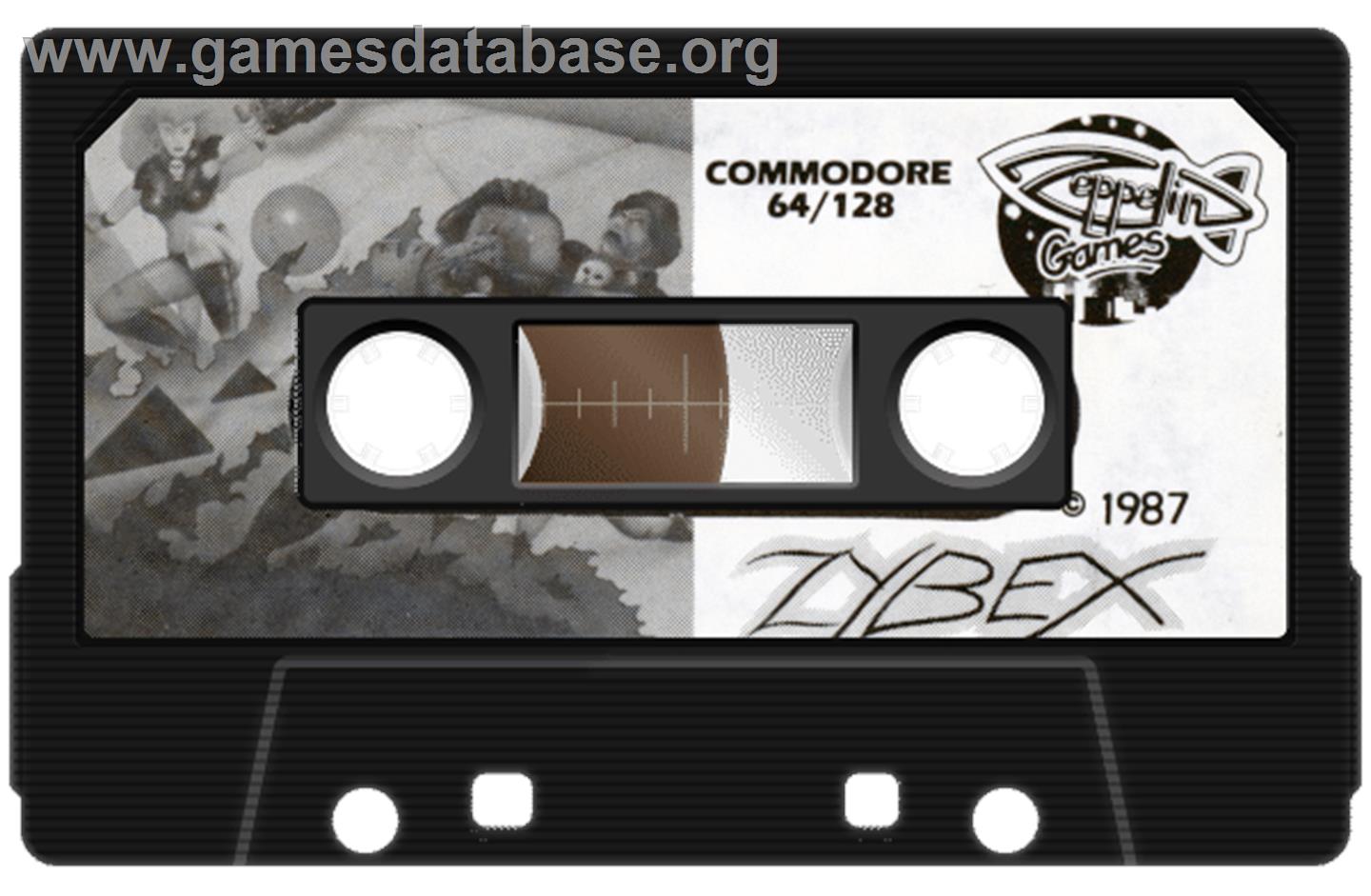 Zybex - Commodore 64 - Artwork - Cartridge