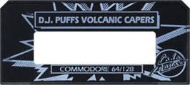 Top of cartridge artwork for DJ Puff on the Commodore 64.