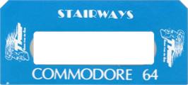 Top of cartridge artwork for Stairways on the Commodore 64.