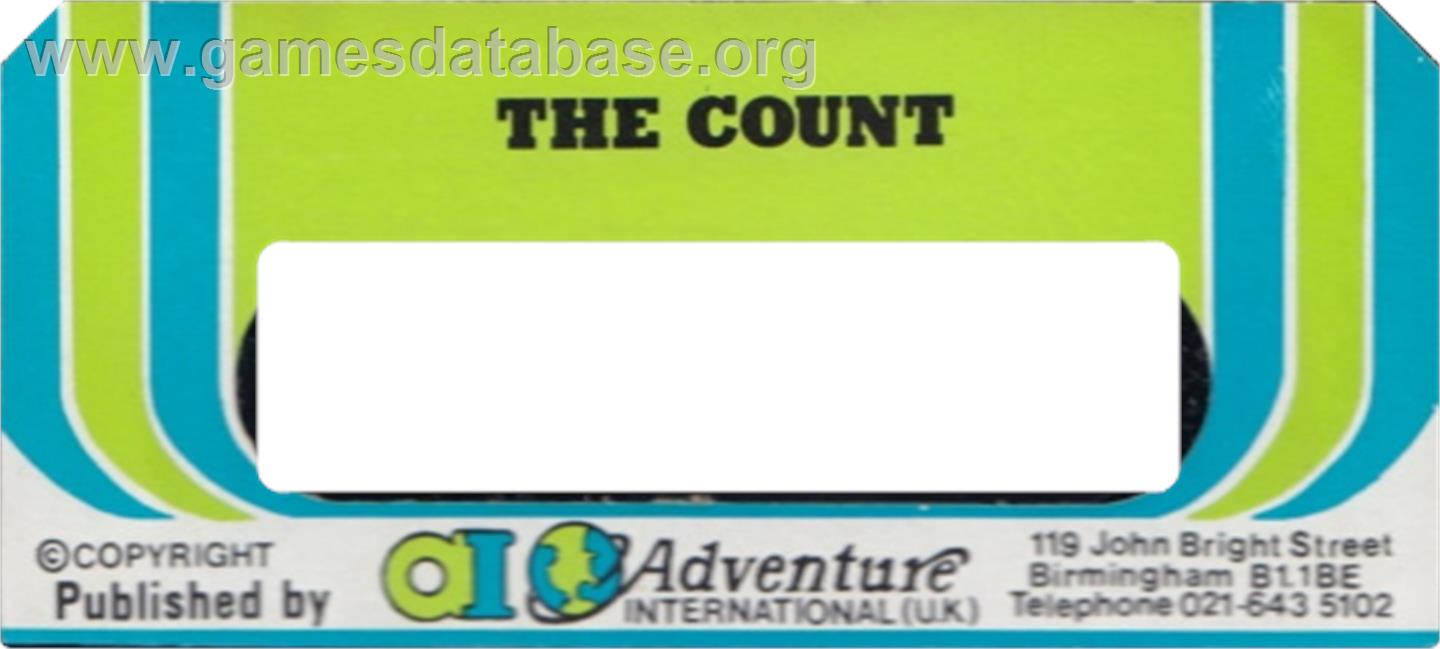 Count, The - Commodore 64 - Artwork - Cartridge Top