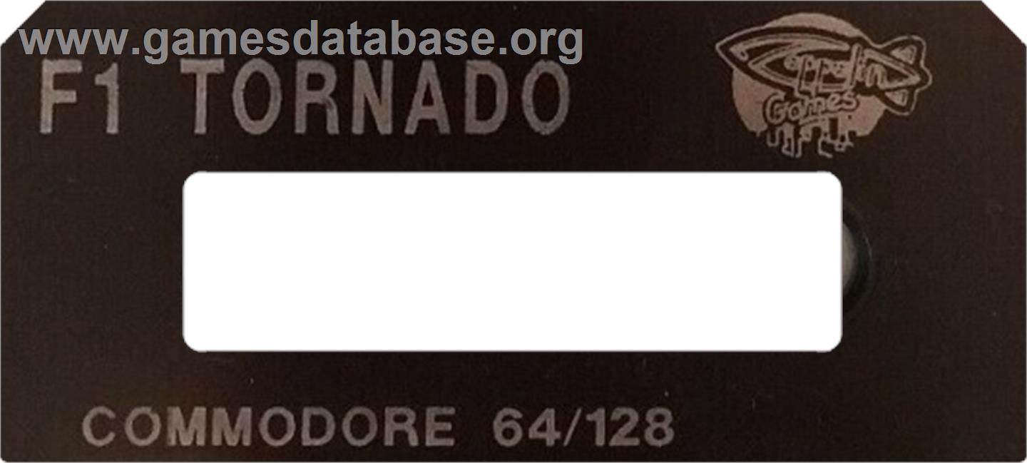 F1 Tornado - Commodore 64 - Artwork - Cartridge Top