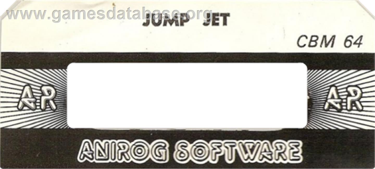 Jump Jet - Commodore 64 - Artwork - Cartridge Top
