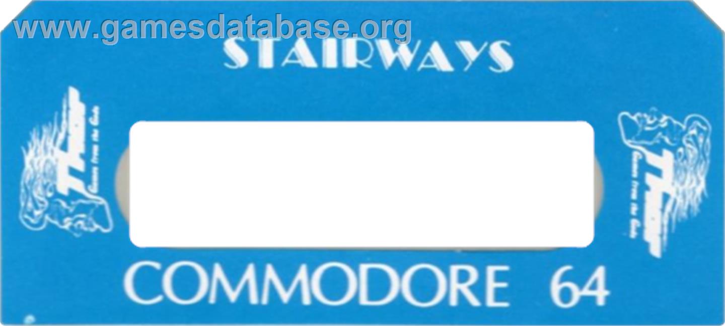 Stairways - Commodore 64 - Artwork - Cartridge Top