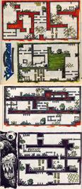 Game map for Cybernoid 2 on the Commodore 64.